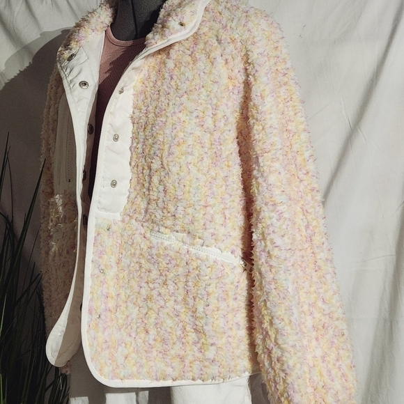 NWOT Altar'd StateWhite Confetti Wubby Jacket Size: S - Picture 9 of 15